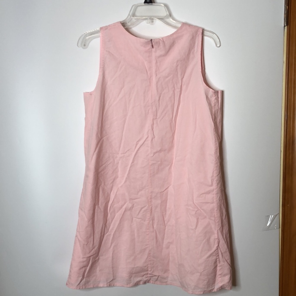 Korean Women's PINK Sleeveless House Dress Size XXL 2XLARGE Plus Size - Picture 7 of 7